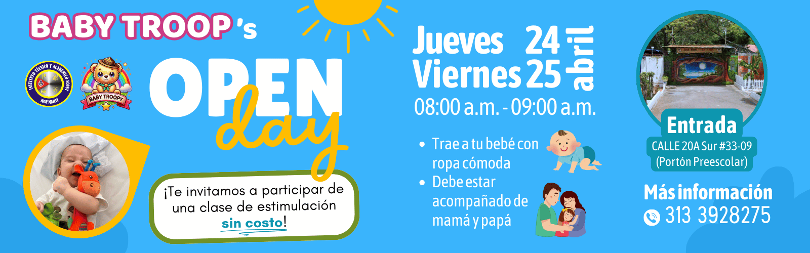 Admisiones abiertas 2025